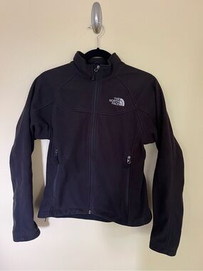 The North Face Women's Black Zip-Up Fleece Jacket